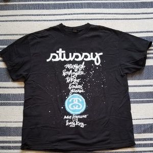 Stussy World Tour Leon XL t shirt